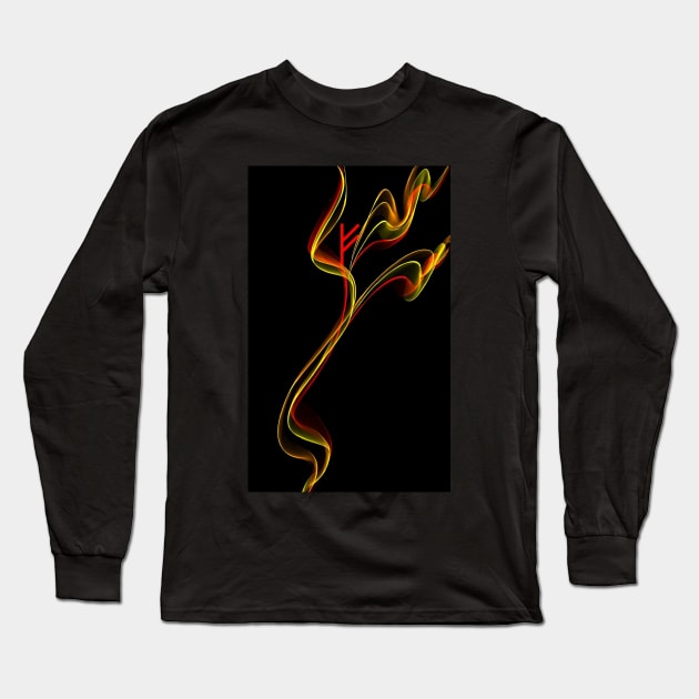 Fire-Rune F FEHU Long Sleeve T-Shirt by Share_1